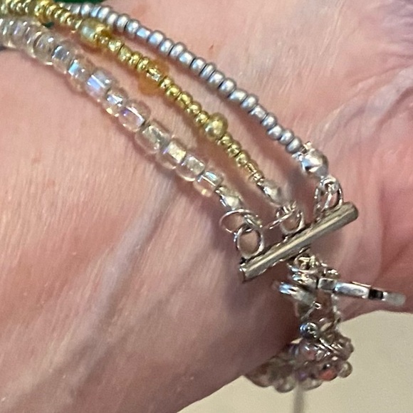 NEW - Diabetic charm triple strand bracelets - Picture 4 of 5